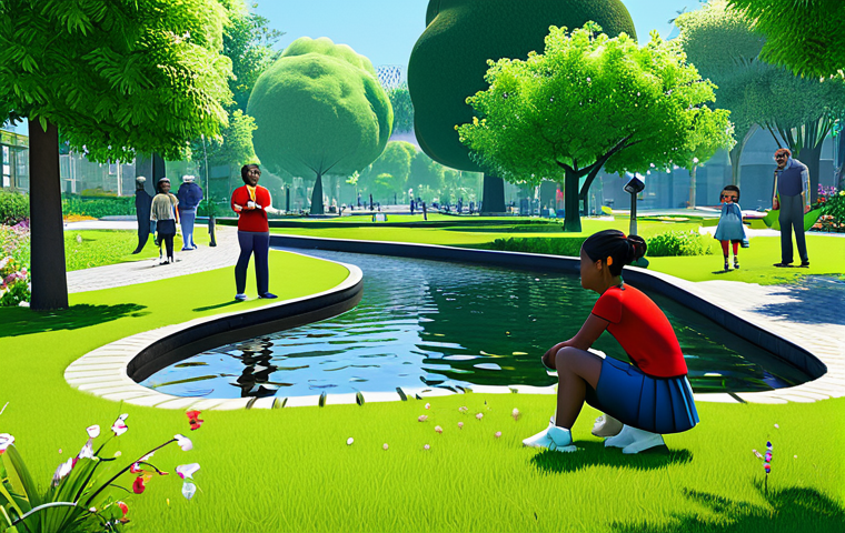 메타버스 부동산의 디자인 트렌드 - Customizable Virtual Workspace**

"A professional using a hyper-realistic avatar in a customizable v...